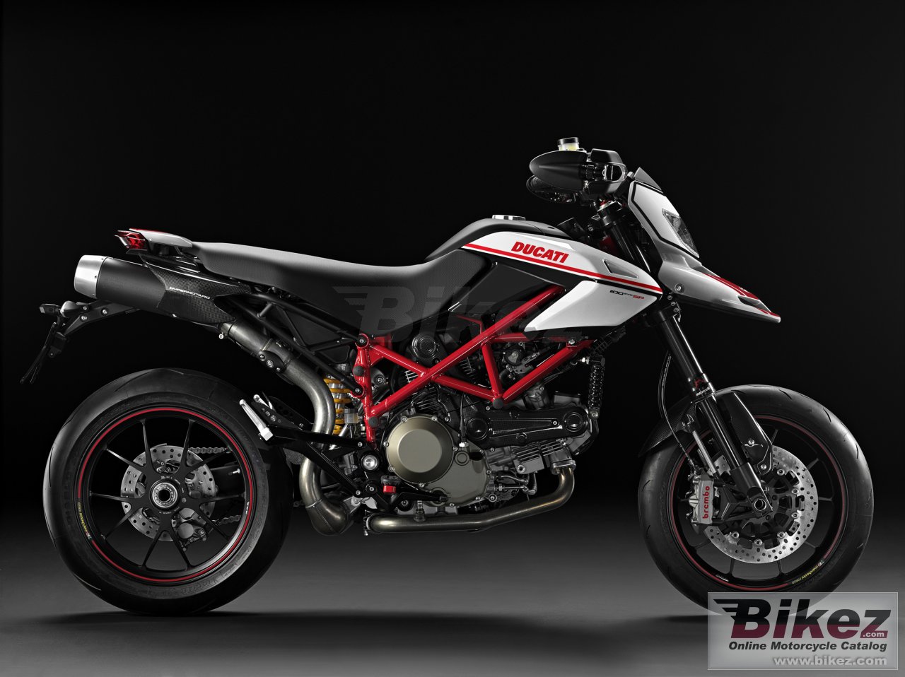 Big Ducati hypermotard 1100 evo sp picture and wallpaper from Bikez.com